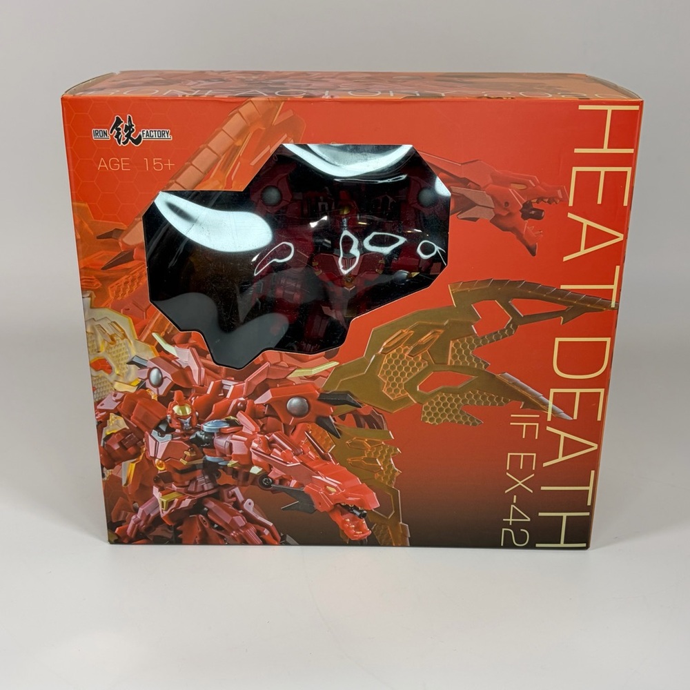 Iron Factory IF-EX42 Heat Death Action Figure Open Box